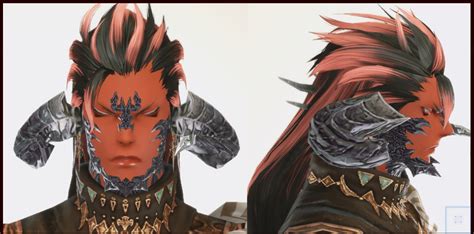 Gift M Au Ra Hair Mashup The Glamour Dresser Final Fantasy Xiv