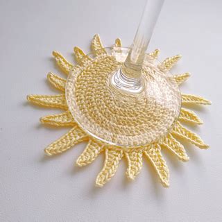 Ravelry Sun Coaster Pattern By Elena Maksimova