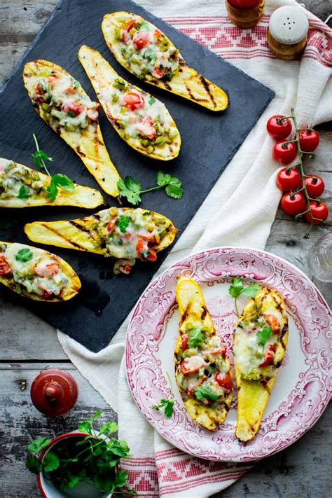 Low Carb Grilled Stuffed Summer Squash Most Popular Ideas Of All Time