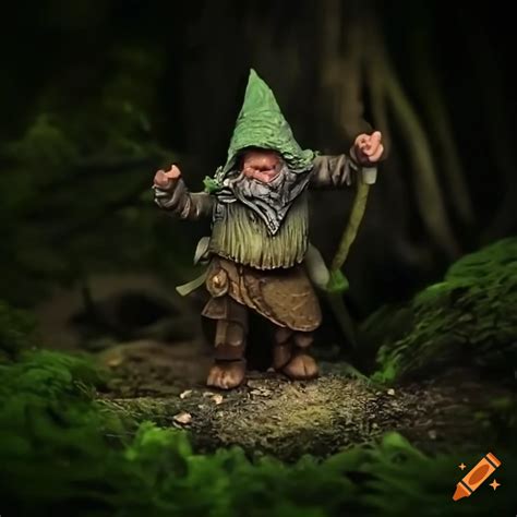 Forest Gnome Mage In A Dungeons And Dragons Setting On Craiyon