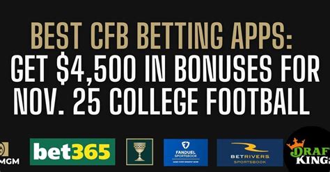 Best College Football Betting Apps Sites And Ncaa Promos