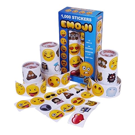 1000 stickers - great for kids, teacher, parents - Emojies - Stickers