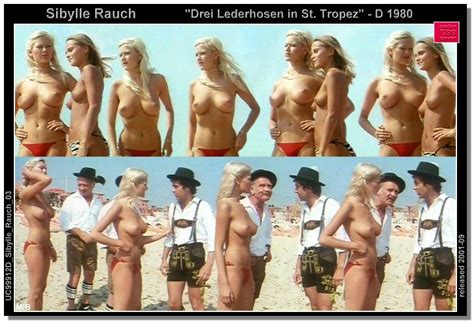 Sibylle Rauch Desnuda En Drei Lederhosen In St Tropez