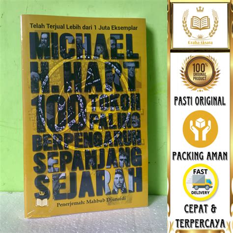 Jual Buku 100 Tokoh Paling Berpengaruh Sepanjang Sejarah Michael H