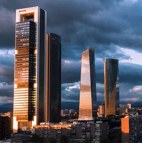 Cuatro Torres Spanish Architecture Amazing Architecture Building