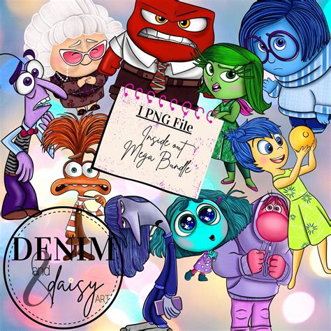 Inside Out and Inside 2 Emotion MEGA Bundle,sublimation Design, Digital