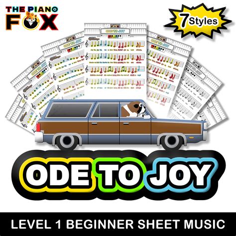 Ode To Joy Piano Sheet