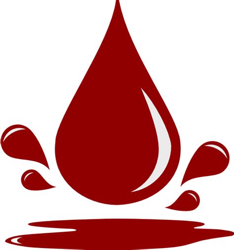 Blood Droplets Png Drop Of Blood Drawing Clipart Full Size Clipart