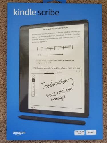 BRAND NEW Amazon Kindle Scribe With Premium Pen And 64GB 10 2 E