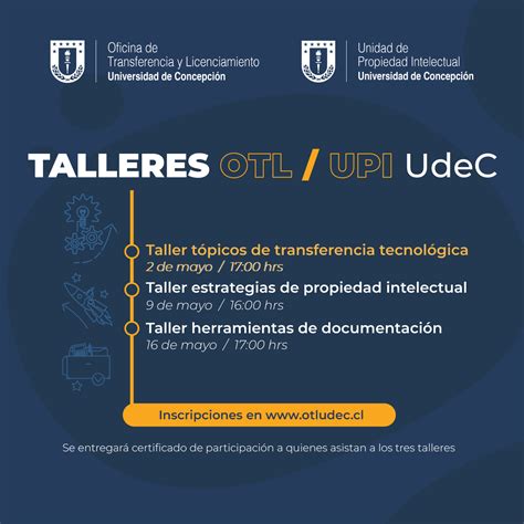 Talleres OTL UPI UdeC Agenda UdeC