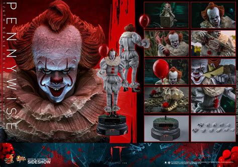 Фигурка Hot Toys It Chapter Two Pennywise MMS555 1 6 Action Figure купить на OZON по низкой