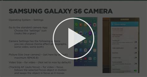 Samsung Galaxy 6 Camera - Camera capabilities: differences and ...