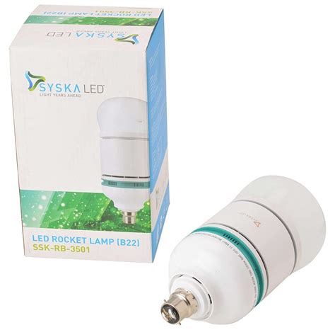 Ceramic Round Syska SSK RB 3501 LED Rocket Bulb At Rs 694 Piece In Rudrapur