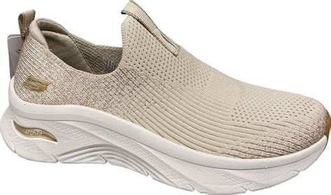 Skechers 149689 Ntgd Arch Fit D Lux Sneakers Instap Instapper Sneaker Schoenen Nl