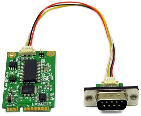 USB-CAN Plus mPCIe (Vscom PCI-2CAN) - Vision Systems