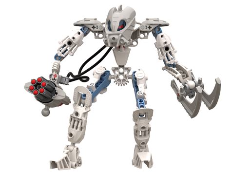 Toa Matoro Mahri 3d Render In Rbioniclelego