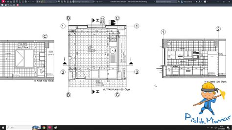 Autocad Yap Uygulama Projesi Tl Full Proje Detay