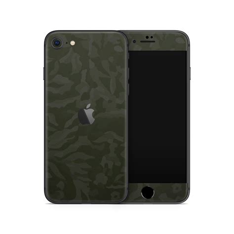 Green Camo Iphone Se 2020 Skin Case Uniqfind