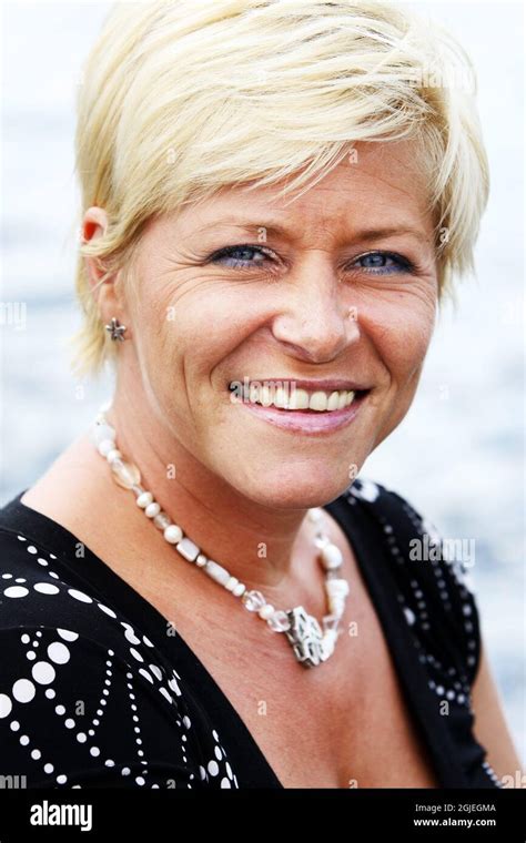 Mrs Siv Jensen, the party leader of Norway's largest political party ...