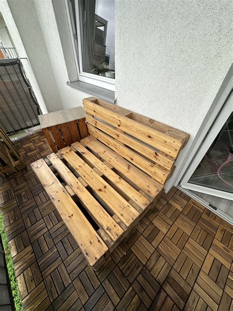 Siedzisko Kanapa Sofa Meble Z Palet Na Balkon Taras Pozna Kup