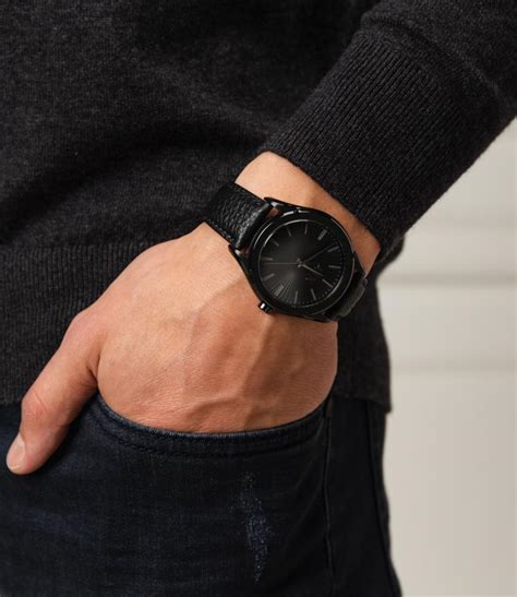 Venta Reloj Armani Exchange Negro Hombre En Stock