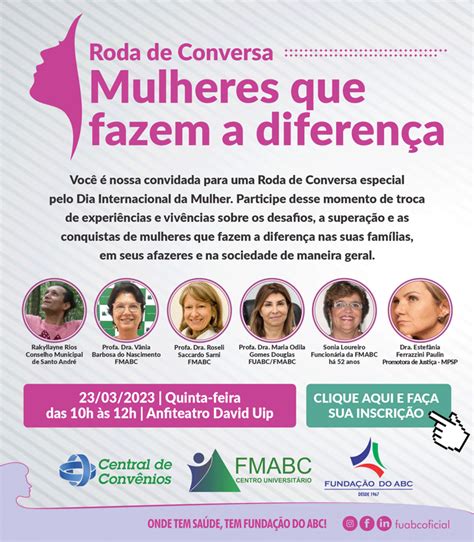 Roda De Conversa Mulheres Que Fazem A Diferen A