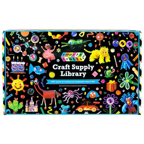 Smarts And Crafts Make Your Own Craft Supply Library 1057 Pieces