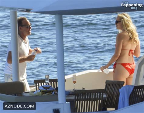 Jemma Donovan Sexy Seen With Jason Donovan Showing Off Her Hot Bikini Body On A Yacht In Sydney