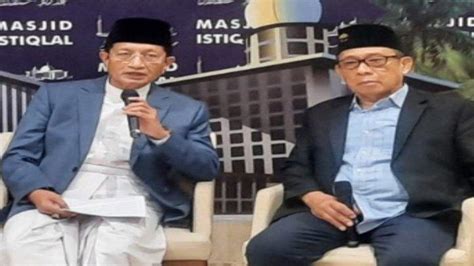 Kemenag Prediksi Idul Fitri H Rabu Besok Jokowi Dan Maruf Shalat