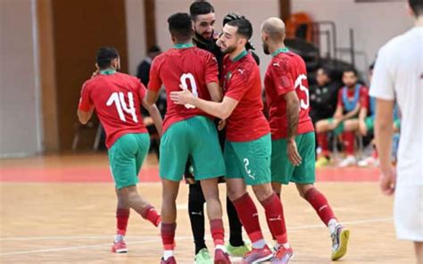 Futsal le Maroc écrase la Lettonie lors dun match amical Actu