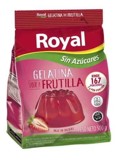 Gelatina De Frutilla Light Royal Paquete X 500 Gr