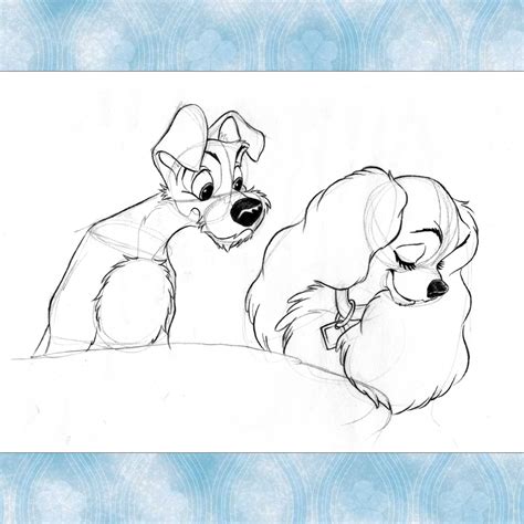 How To Draw Lady From Lady And The Tramp