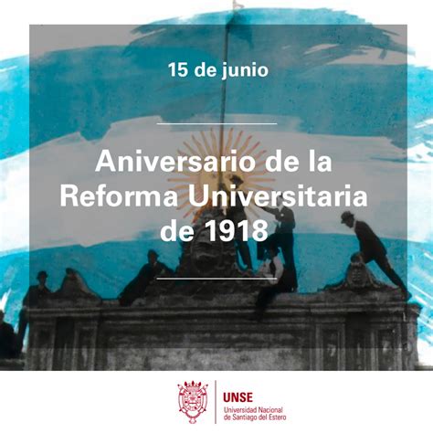 De Junio Aniversario De La Reforma Universitaria De