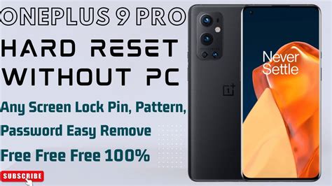 All OnePlus Hard Reset Oneplus 9 Pro Hard Reset Oneplus 9 Pro Reset