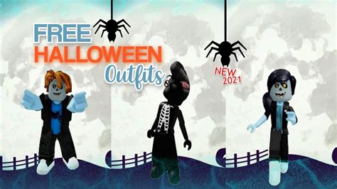 FREE Roblox HALLOWEEN Outfits 2021 🕸🎃