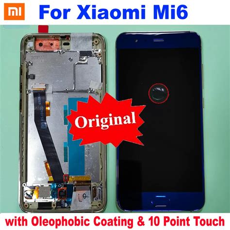 Tela Lcd Sens Vel Ao Toque Moldura Original Para Xiaomi Mi