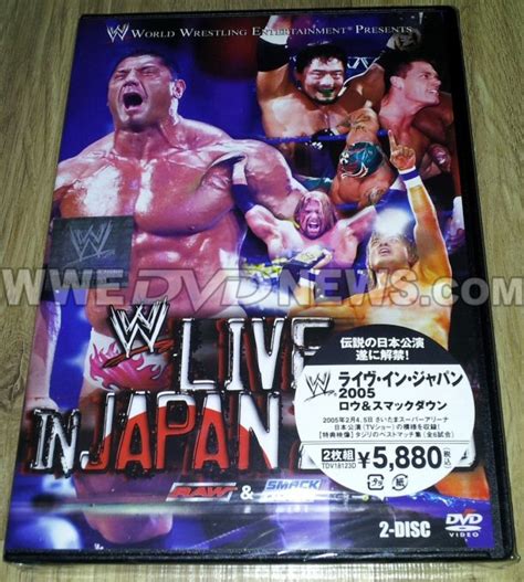 Photos Japan Exclusive Wwe Dvds Live In Japan 2005 And Diva Diaries