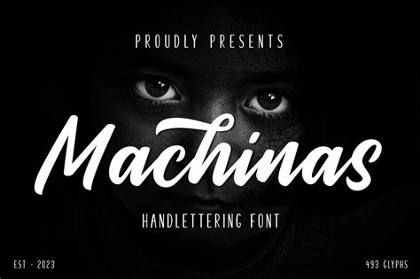 Machinas Font Fonts Hut