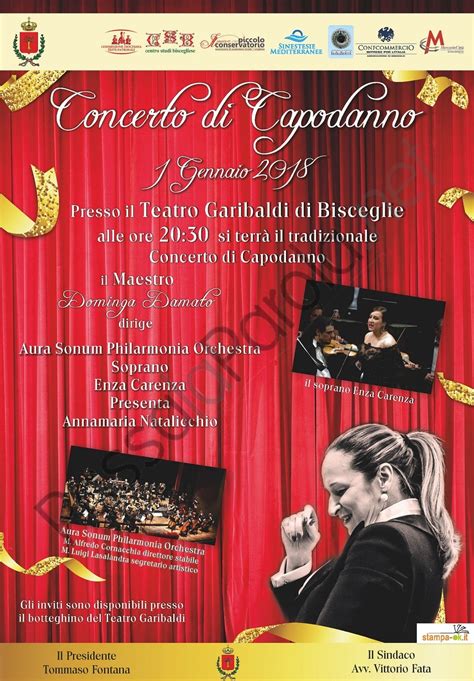 Bisceglie “concerto Di Capodanno” Il Primo Gennaio La Tradizione Si