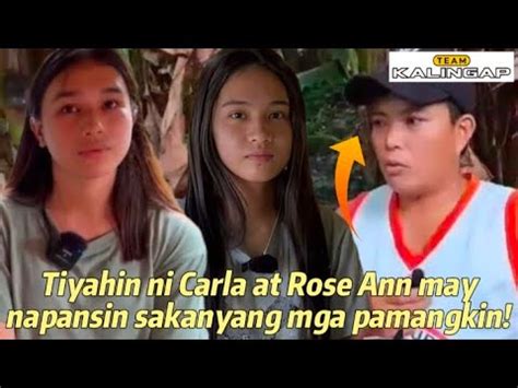 Tiyahin Ni Rose Ann At Carla May Nakakagulat Na Inamin Tungkol Sa