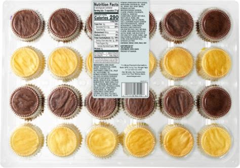 Bakery Fresh Vanilla And Chocolate Mini Cupcakes 20 Oz Fred Meyer