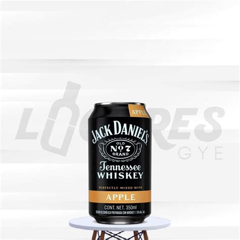 Jack Daniels RD APPLE Lata 350ml Licores Guayaquil Licores Guayaquil