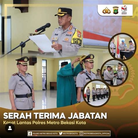 Akbp Yugi Bayu Hendarto Menjadi Kasatlantas Polres Metro Bekasi Kota