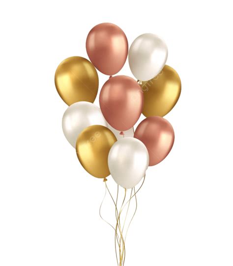 Gold Balloon PNG Vector PSD And Clipart With Transparent Background