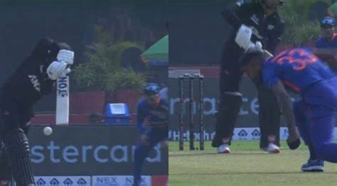 Watch Hardik Pandya’s Stunning Caught And Bowled Of Devon Conway In Ind Vs Nz 2nd Odi Cricket