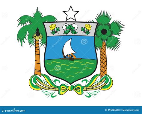 Emblem of Rio Grande Do Norte State Stock Vector - Illustration of ...