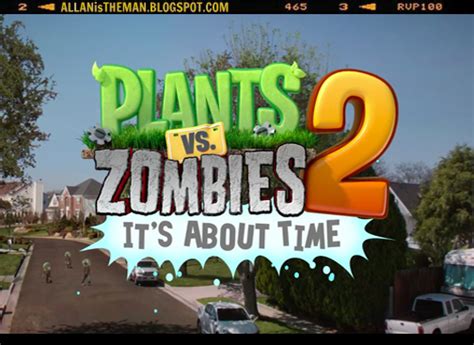 Plants Vs Zombies 2 Its About Time To Launch On July 18 Allan The Man