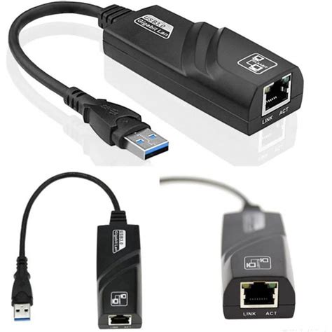 Tarjeta Convertidor Adaptador Usb 3 0 A Rj45 Red Lan Gigabit KoneeT