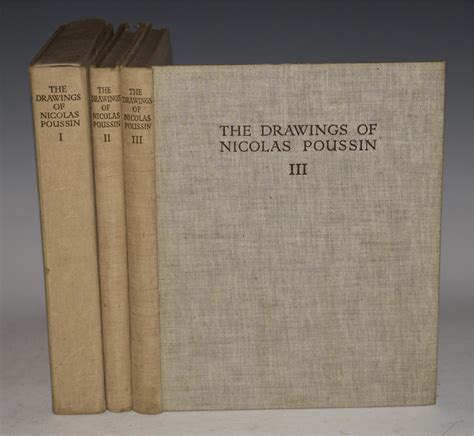 The Drawings Of Nicolas Poussin Catalogue Raisonne Edited By Walter