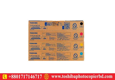 Toshiba T Fc C Cmyk Full Set Original Toner Price In Bd